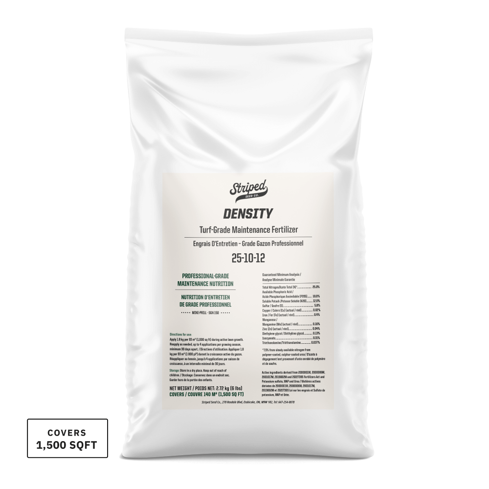 Density™ Turf-Grade Maintenance Fertilizer 25-10-12